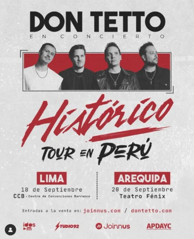 Don Tetto se presentará en Arequipa y Lima. Foto: difusión Don Tetto se presentará en Arequipa y Lima. Foto: difusión