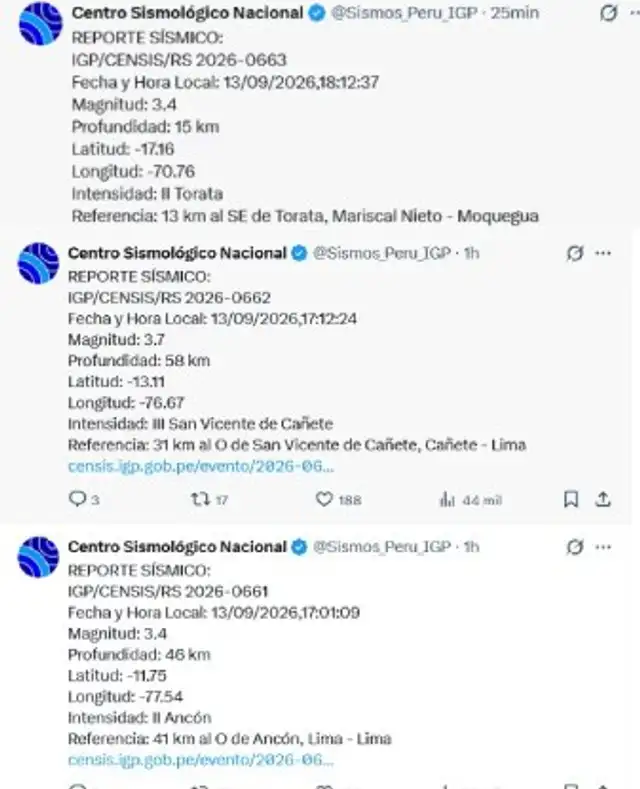 temblor
