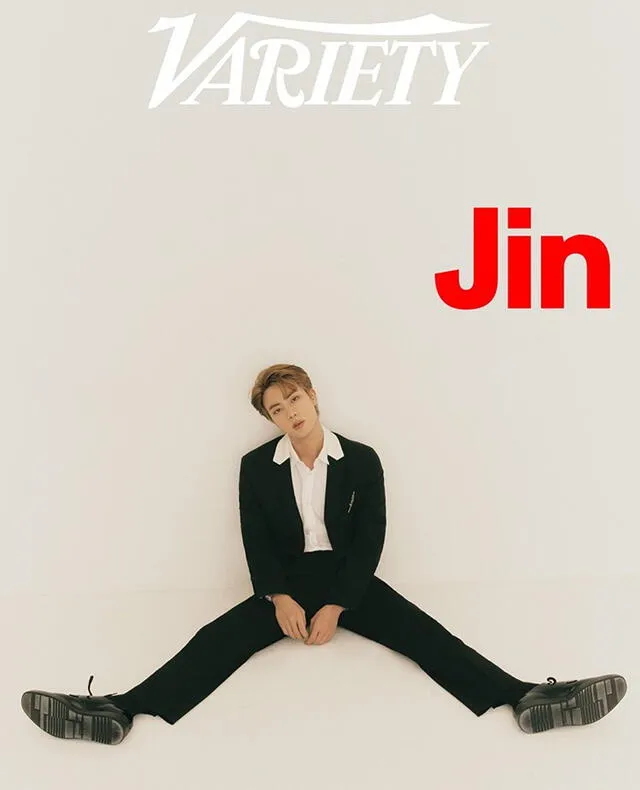 Fotografía de Jin de BTS para Variety. Foto: Instagram @variety