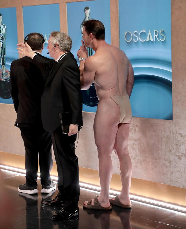 John Cena en los premios Oscar 2024. Foto: Instagram  