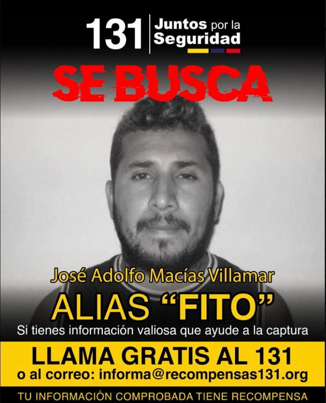  Anuncio de la búsqueda de alias 'Fito'. Foto: Los Angeles Time<br>    