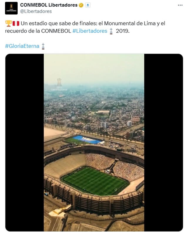 En el 2019, River y Flamengo jugaron la primera final del renovado formato de la Copa. Foto: captura de Conmebol Libertadores/X   