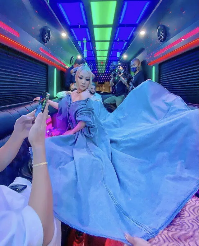 CL y el aclamado vestido que usó en la MET Gala 2021. Foto: Instagram