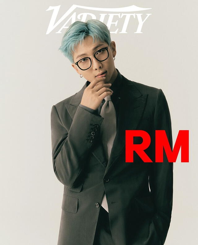 Fotografía de RM de BTS para Variety. Foto: Instagram @variety
