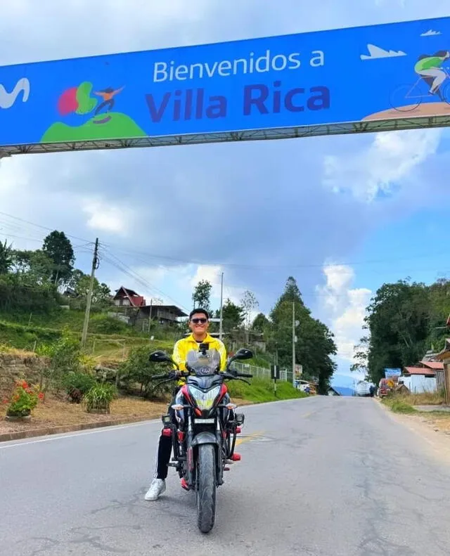 Renzo se mostraba como amante de las motos. Foto: Kevinn García/La República    