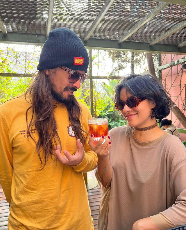  Jely Reátegui y Mariano Paz. Foto: Captura Instagram   