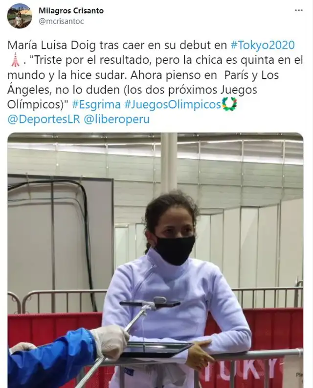 Declaraciones de María Luisa Doig