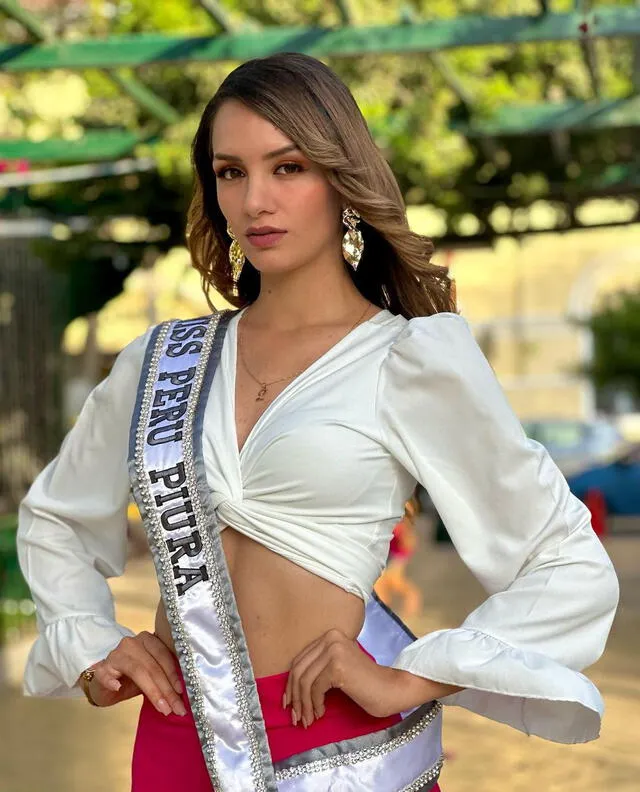 Miss Perú Piura es Larizza Fiorella Farfán Sedamano. Foto: @larizzafarfan/Instagram