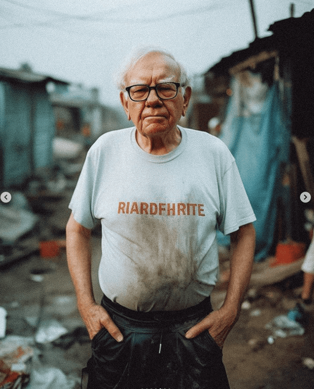  Warren Buffett. Foto: Gokul Pillai / Instagram<br><br>    