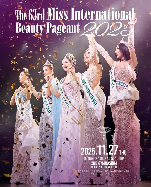 Final del Miss International 2025. Foto: Instagram Final del Miss International 2025. Foto: Instagram