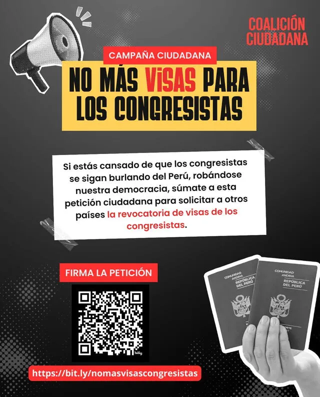 Iniciativa ciudadana contra reformas antidemocráticas. Foto: Coalición Ciudadana   