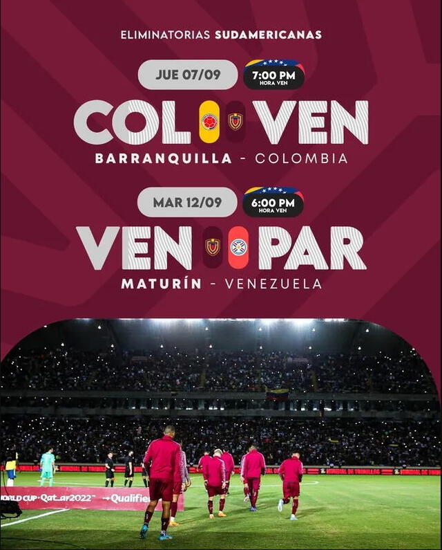 Los partidos ante Colombia y Paraguay serán la primera prueba para Fernando Batista, el nuevo DT de la Vinotinto. Foto: X/SeleVinotinto    