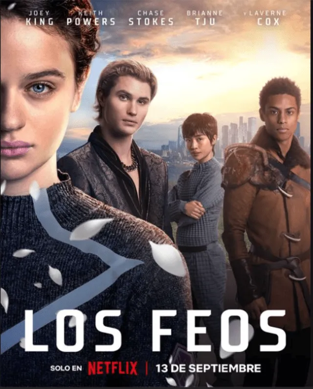 Joey King encabeza el juvenil reparto de 'Los Feos'. Foto: Netflix.    