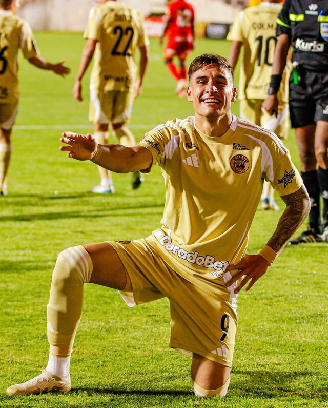 Facundo Callejo anotó en 10 de los 17 partidos que jugó por este Torneo Apertura. Foto: Cusco FC   