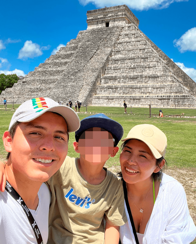 Yarita Lizeth estuvo en México con su pareja. Foto: Facebook/Patric Lundberg   