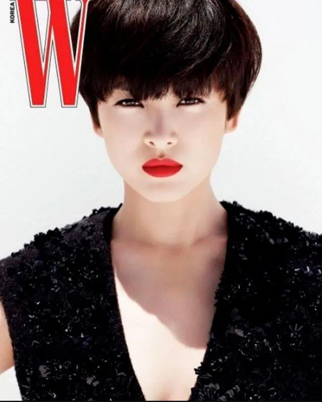 Song Hye Kyo en la portada de la revista W Korea