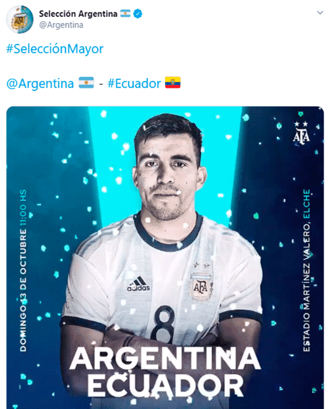 Resultado Argentina vs Ecuador partido amistoso selección argentina