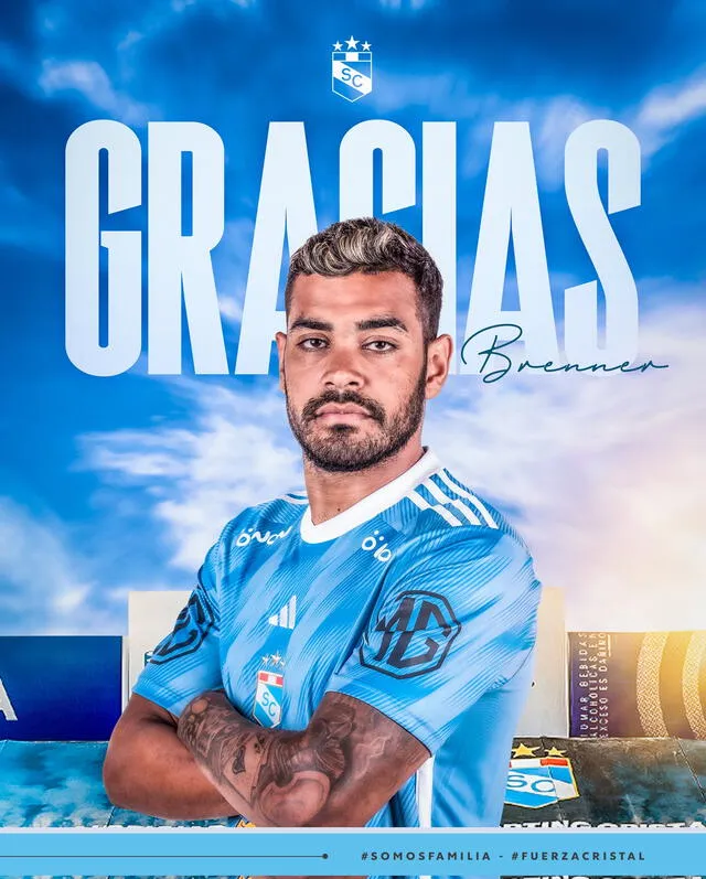 Brenner Marlos fue uno de los fichajes para este 2023. Foto: Sporting Cristal   