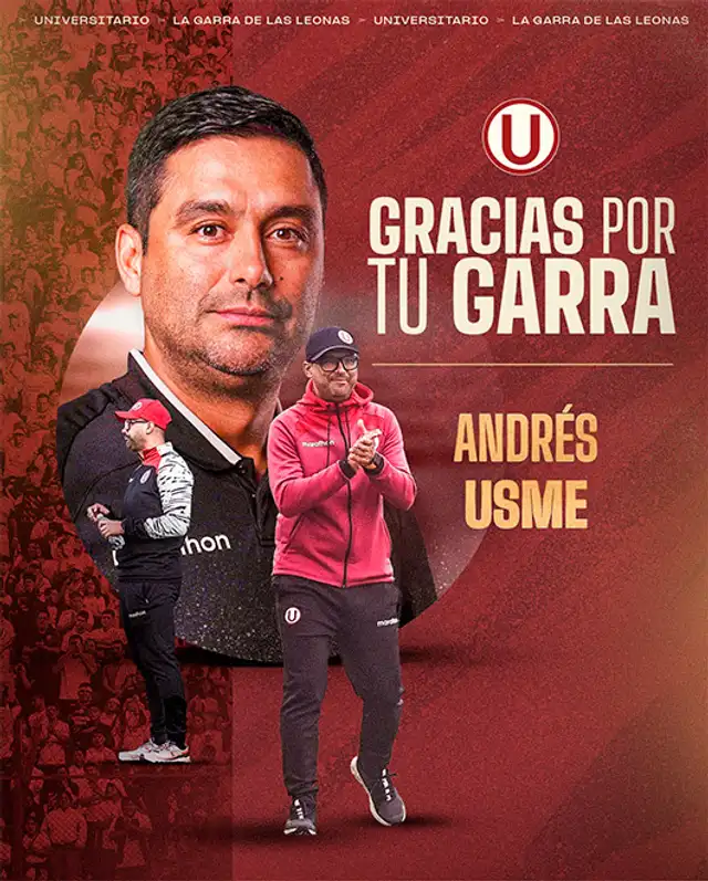 Andrés Usme ganó el Torneo Clausura 2025 de la Liga Femenina. Foto: Universitario   