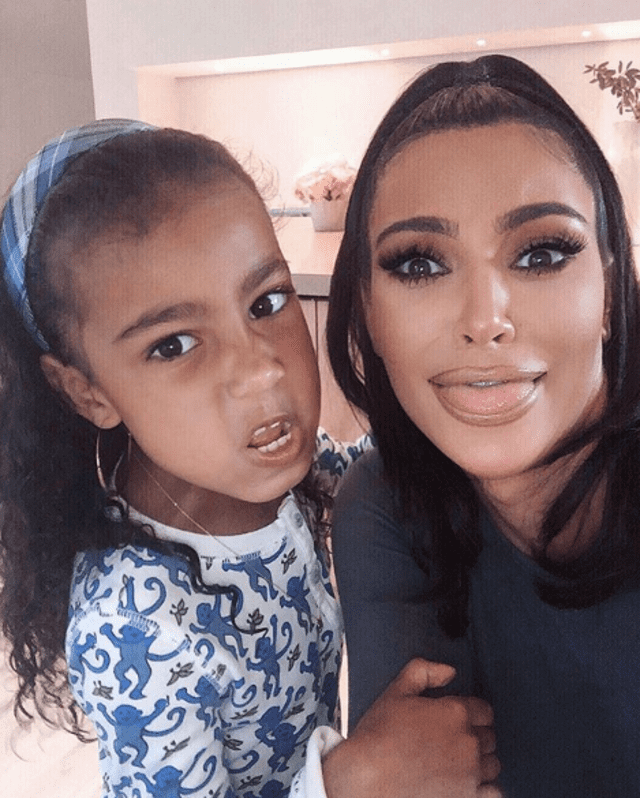 Kim Kardashian muestra en redes lo bien que se lleva con su hija North.