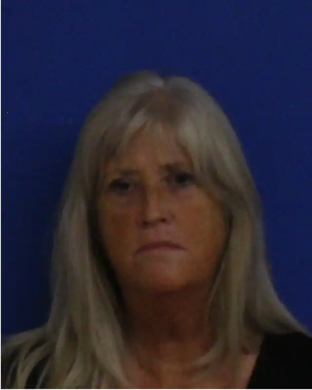 Donna Marino tras ser detenida por estafar a su esposo. (Foto: Policía del Departamento de East Haven)