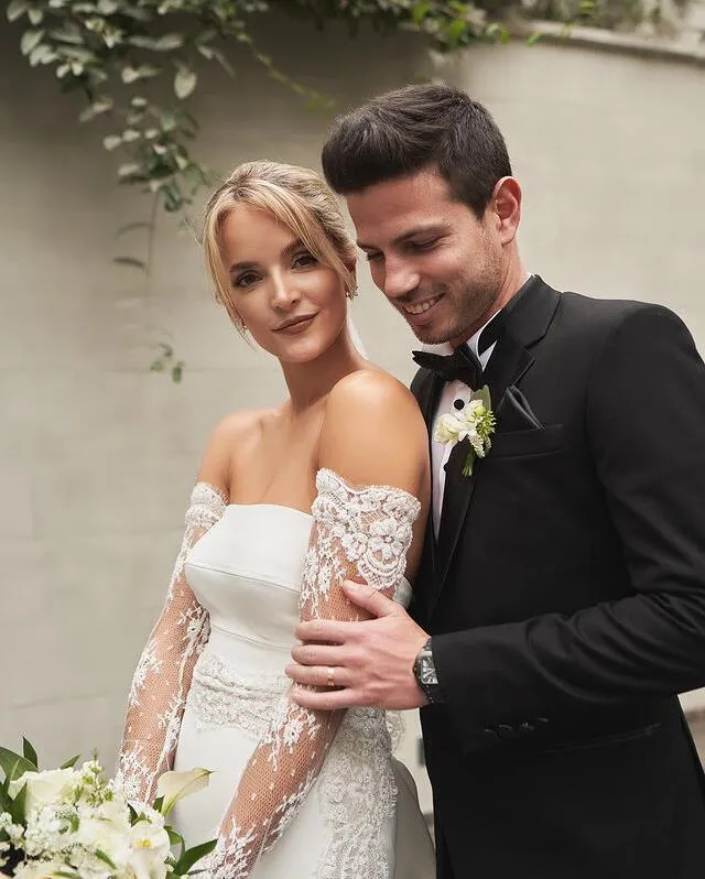  Carolina Braedt se casó en 2021 con Bruno Vega, con quien tenía casi 10 años de relación. En 2023, ambos decidieron poner fin a su matrimonio de manera inesperada. Foto: captura/Bruno Vega/Instagram 