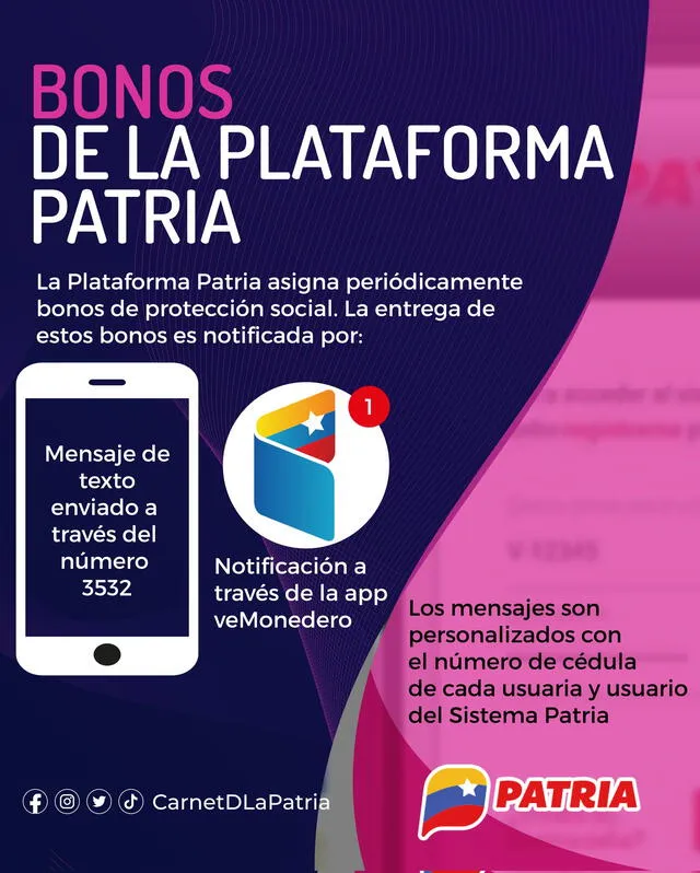 Pensión Amor Mayor HOY: inicia el pago de julio a través de Sistema Patria | Pago Amor Mayor julio 2023 | vicesocial, pensión Amor Mayor consulta por cédula en Patria | Venezuela | Twitter