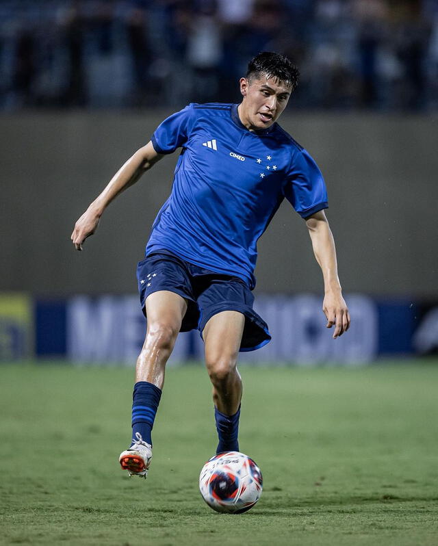 Carlos Gómez jugará la final de la Copinha 2024 con Cruzeiro. Foto: Instagram/Carlos Gómez  