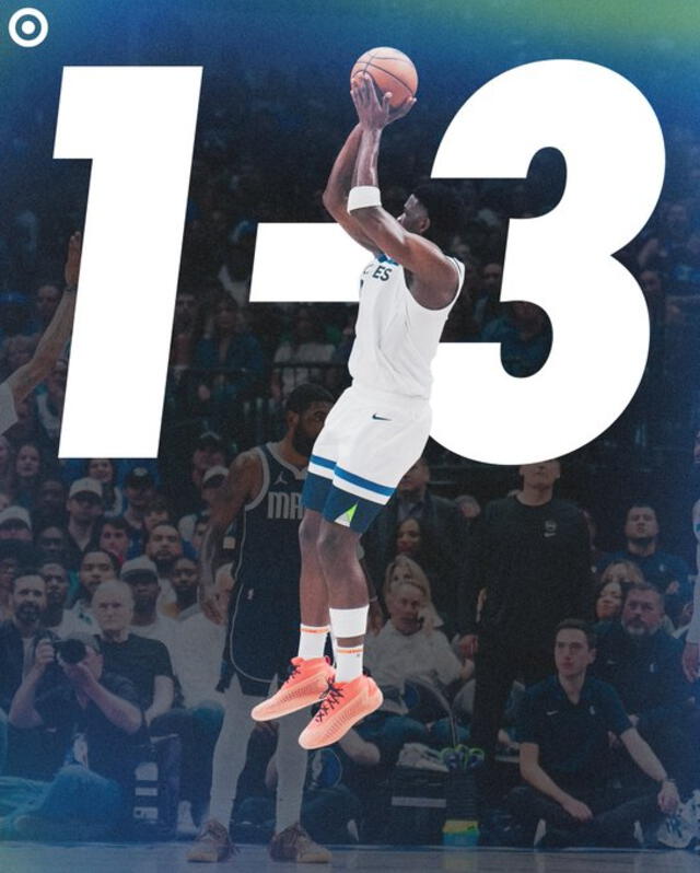 Mavericks están a un solo partido de clasificar a la final de la NBA 2024. Foto: Timberwolves/X   