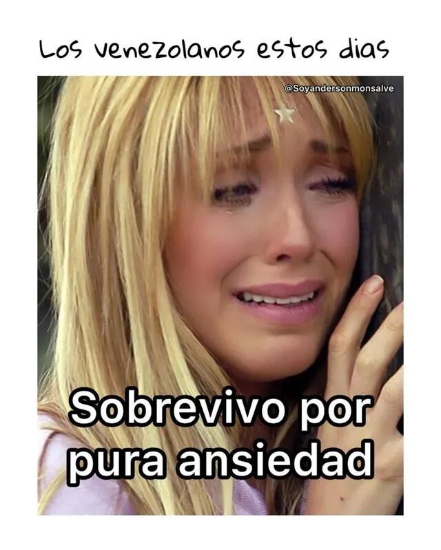 Meme con referencia a la popular seria RBD. Foto: X   