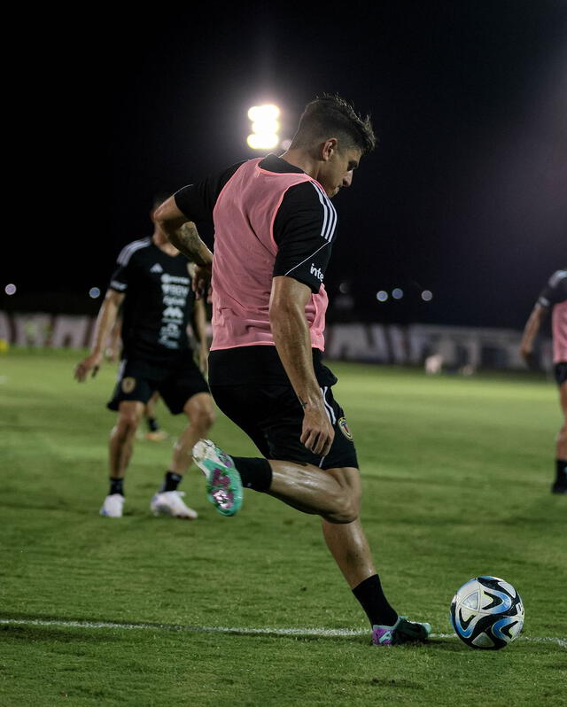 La Vinotinto ya retornó a las prácticas. Foto: la Vinotinto   