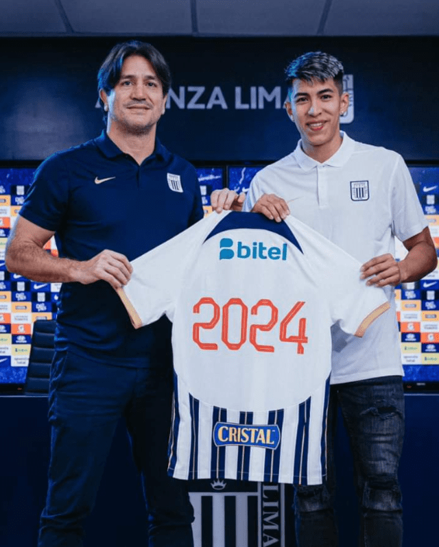 Gonzalo Aguirre llegó a Alianza Lima tras jugar en Argentina. Foto: Club Alianza Lima   