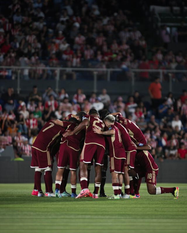 La selección venezolana jugará ante Brasil y Chile en esta fecha FIFA de noviembre. Foto: Vinotinto/X   