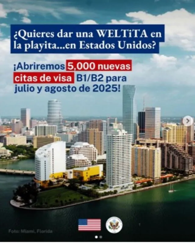 Embajada de Estados Unidos en redes sociales. Foto: Internet/Medios. Embajada de Estados Unidos en redes sociales. Foto: Internet/Medios.