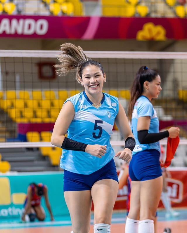 Paola Rivera jugó su primera temporada en Perú. Foto: Instagram/paolariv5 Paola Rivera jugó su primera temporada en Perú. Foto: Instagram/paolariv5