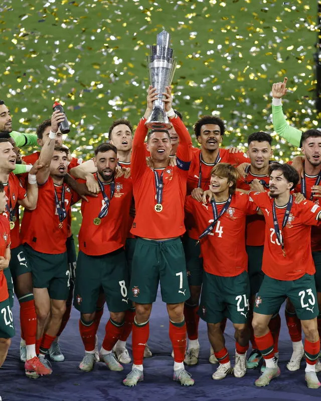 Cristiano Ronaldo anotó 8 goles en esta Nations League. Foto: UEFA Euro 2024 Cristiano Ronaldo anotó 8 goles en esta Nations League. Foto: UEFA Euro 2024