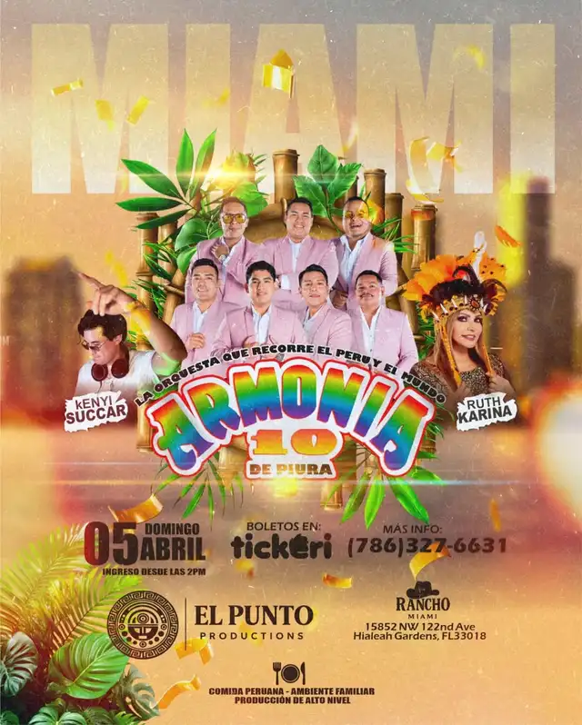 Evento dirigido a la comunidad peruana en Miami Evento dirigido a la comunidad peruana en Miami