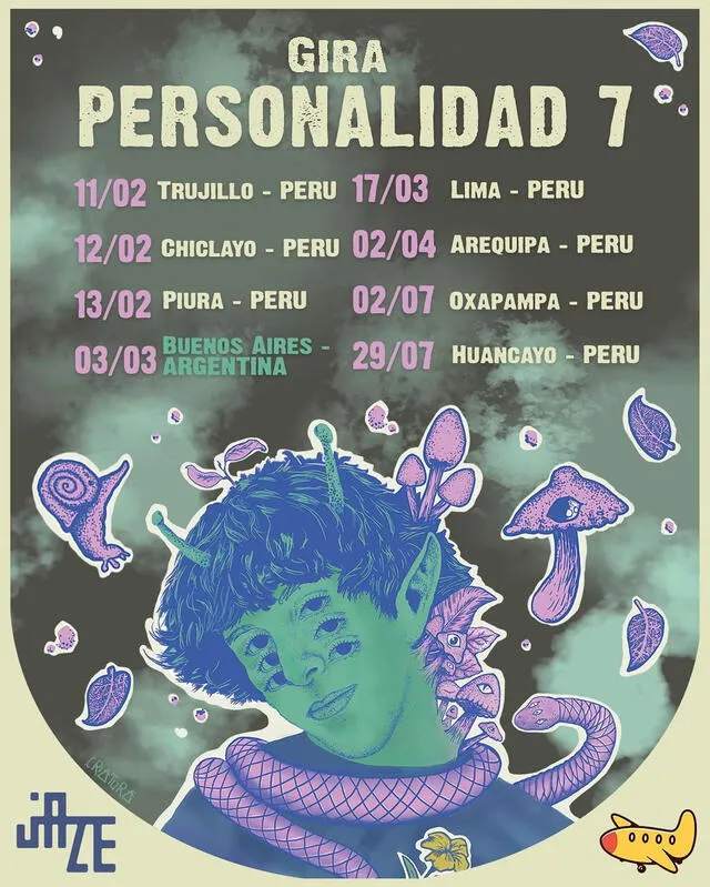 Gira Personalidad 7. Foto: Instagram