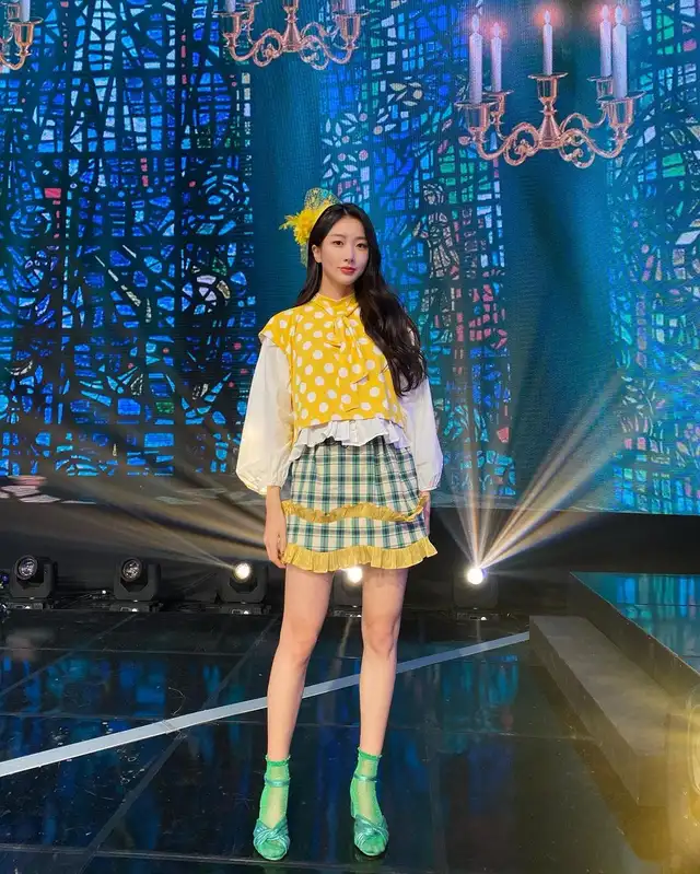 Subin, miembro recordada del grupo Dalshabet. Foto: @dalsooobin