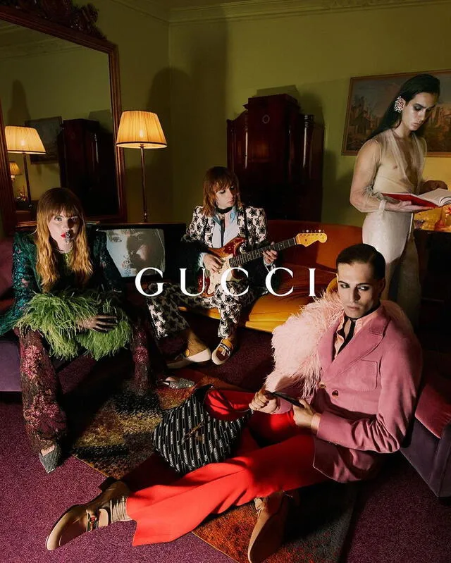 Los jóvenes italianos protagonizan la nueva campaña de Gucci Aria. Foto: Gucci