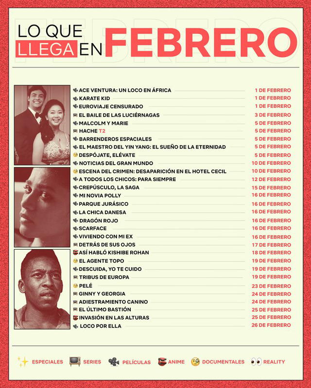 Estrenos en Netflix febrero 2021 Foto: Netflix