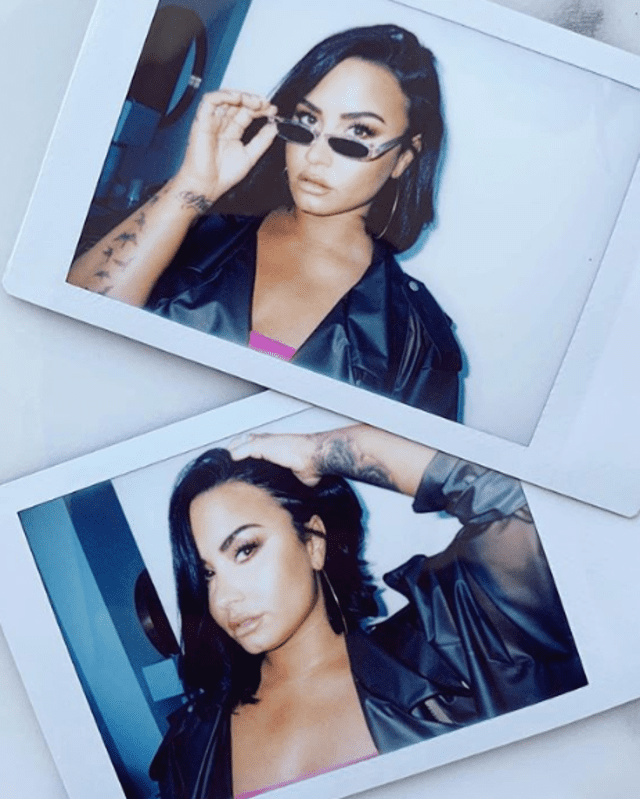 Demi Lovato suele publicar sensuales fotografías