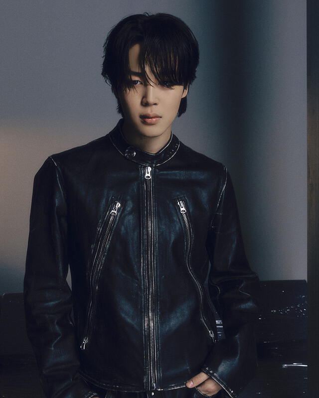  Jimin de BTS en imagen conceptual versión 'hardware' de "Face". Foto: Hybe   