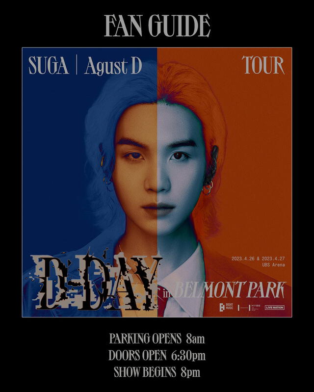 Suga de BTS abre Agust D Tour 2023 EN VIVO HOY con segundo concierto en ...