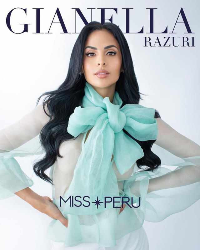 Gianella Razuri es candidata del Miss Perú. Foto: Instagram   