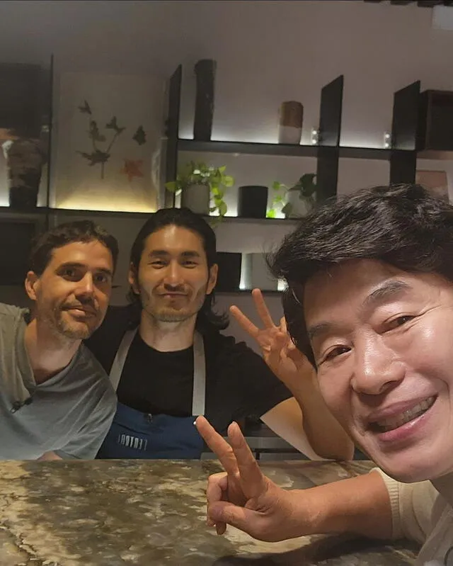 Chef Lee Yon Bok, amigo de Jin de BTS, visitó Central, el restaurante de Virgilio Martínez