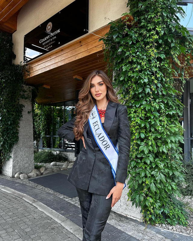  Andrea Aguilera, ecuatoriana. Foto: Instagram    