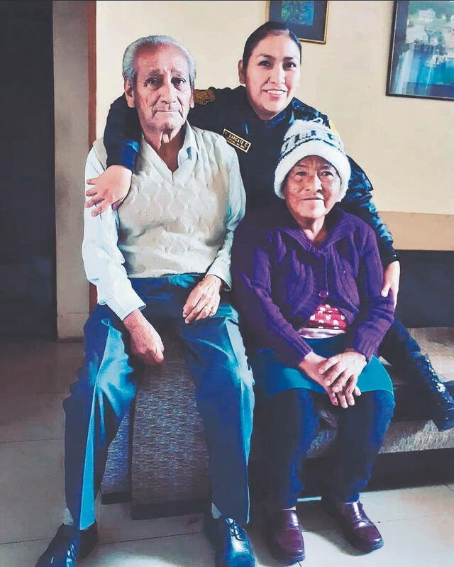  Familia. Ella es de Arequipa y sus padres están orgullosos. Foto: difusión   