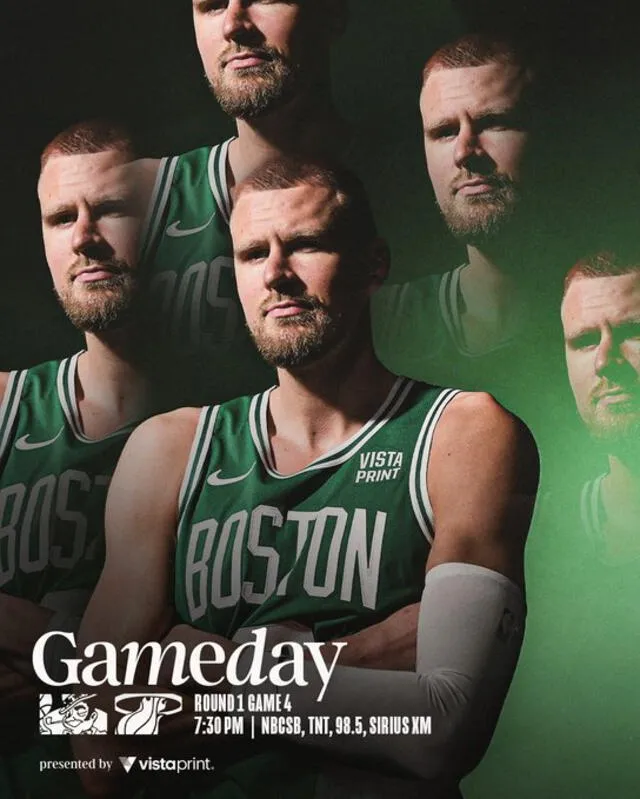 HOY juegan Celtics vs. Miami Heat. Foto: Celtics/X   