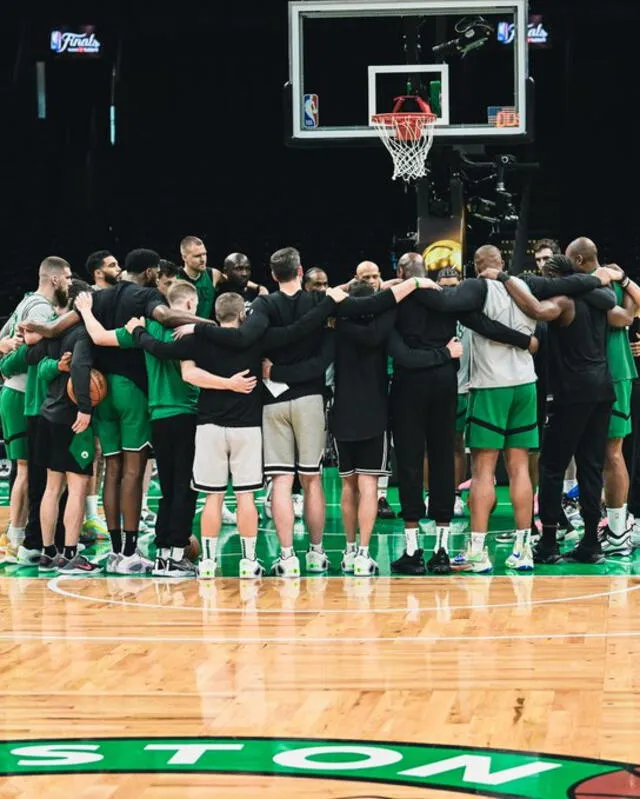 El game 1 se llevará a cabo en el TD Garden. Foto: Celtics/X   